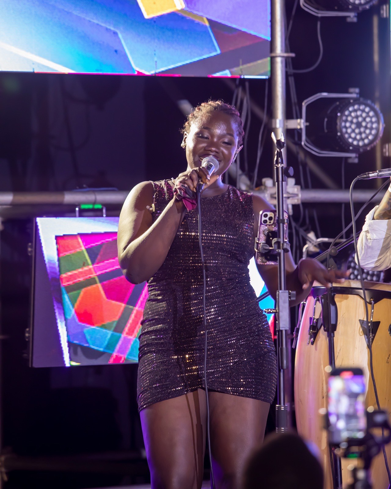 Kenneth Mugabi on stage during The Skyz Exclusive